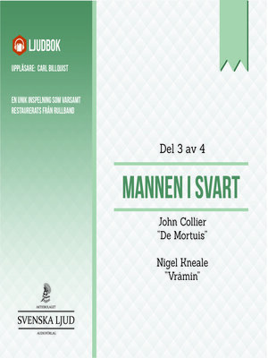 cover image of Mannen i Svart Mannen i Svart, Del 3